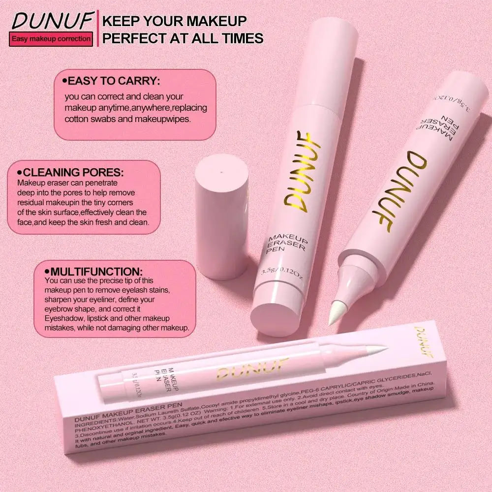 Makeup Eraser Pen Gentle Remover Pencil For Lips Eyes Face Pore Cleansing Tool Skincare Must Have Non Pull Formula