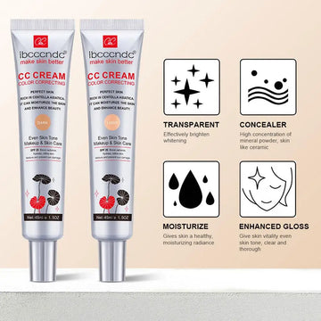 Centella Asiatica CC Cream Oil Controlling Moisturizing LongLasting Concealing Sun Protecting Skincare Perfect Makeup Primer