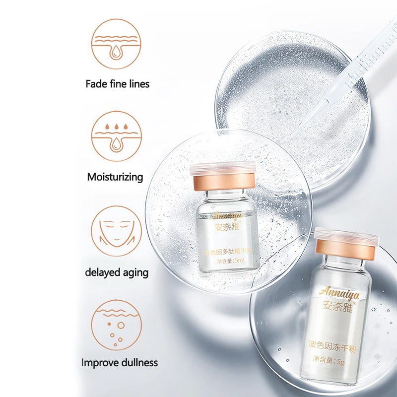 Korea Facial Collagen Peptide Essence Mask Kit Hyaluronic Acid Moisturising Firm Lift Pore Shrinkage Skin Rejuvenation Skin Care